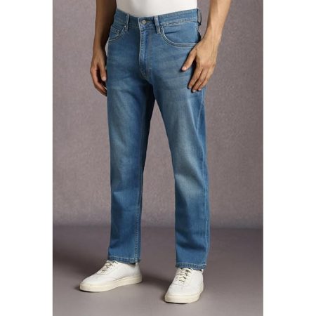 KOTTY Mens Regular Fit|Classic Design with Stylish Look |Day Comfort|Mide Rise Strachable Jeans