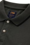 Men's Snug Fit Solid Polo T-Shirt with Coloured Collar Tipping| Cotton Rich| Premium Pique Weave